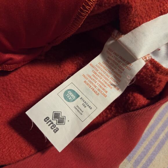 Errea Prema Racing Oeko-Tex Small Zip Up Jacket Sweatshirt Indycar Chevy Track - Picture 6 of 12